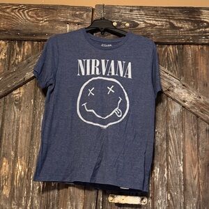 Old Navy Collectabilitees Blue T-Shirt